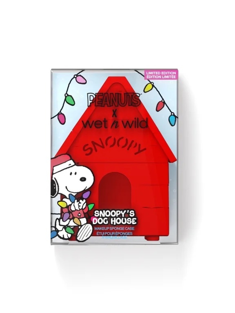 wet n wild Snoopy's Dog House Red Makeup Sponge Case